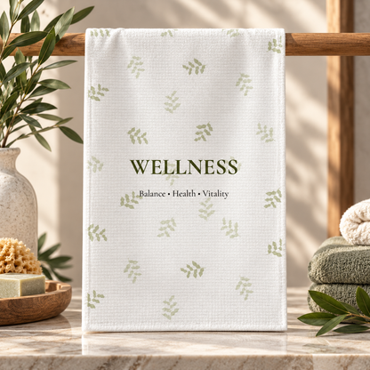 Wellness Balance Tea Towel