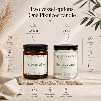 Find Peace Within Eucalyptus Candle