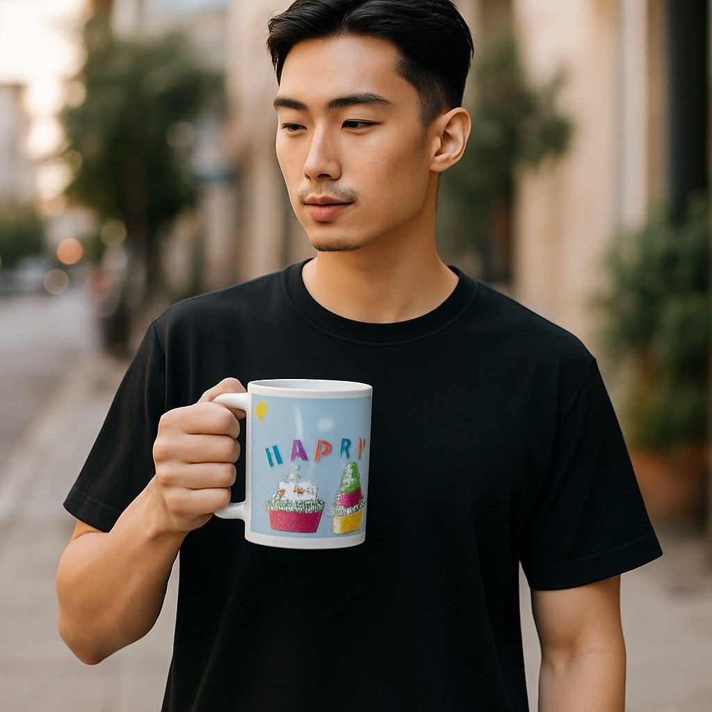 Happy Birthday Ceramic Mug