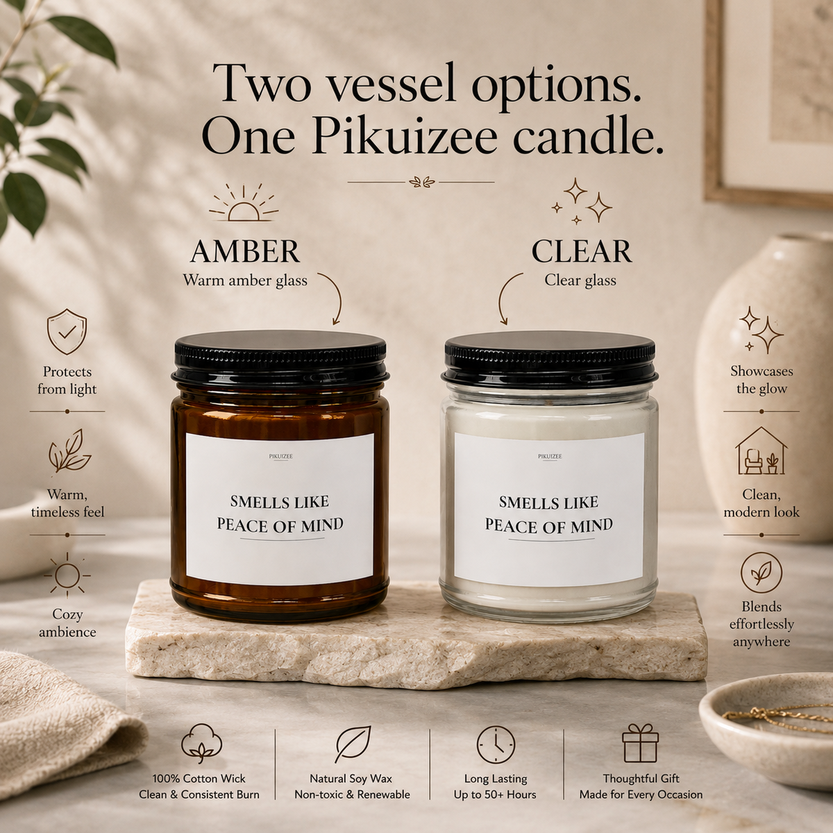 Smells Like Peace Of Mind Candle
