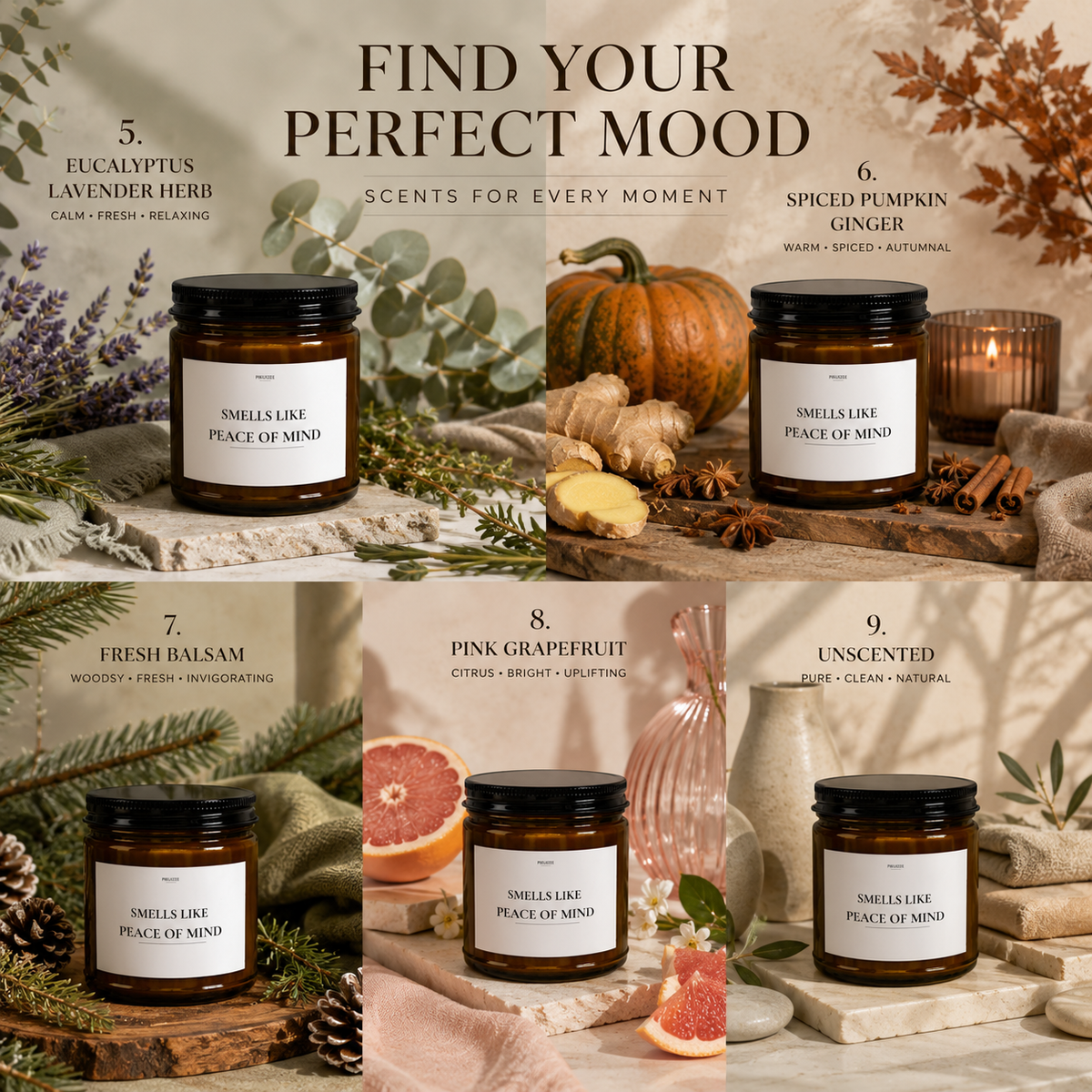 Smells Like Peace Of Mind Candle