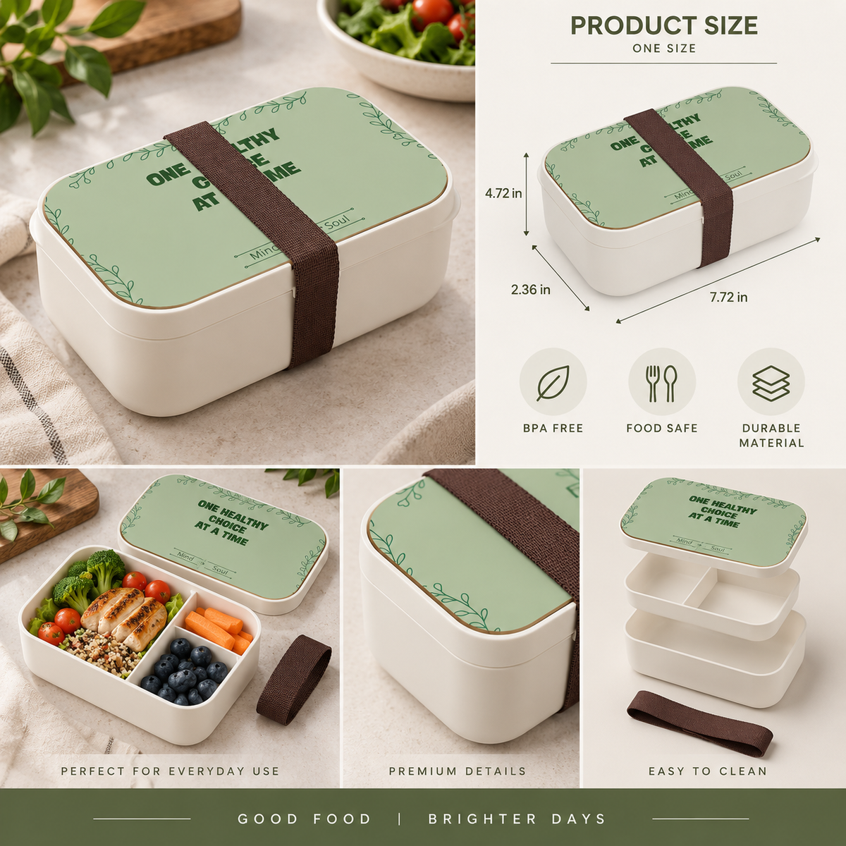 One Healthy Choice Bento Box