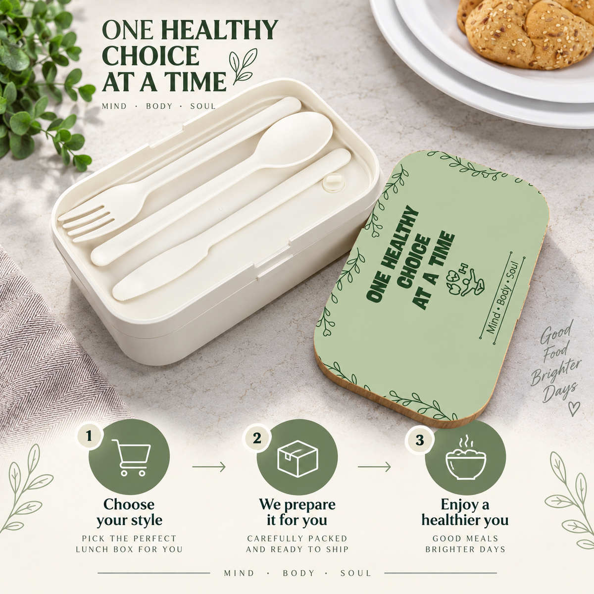 One Healthy Choice Bento Box