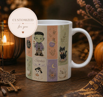 Frankenstein & Friends Halloween Mug