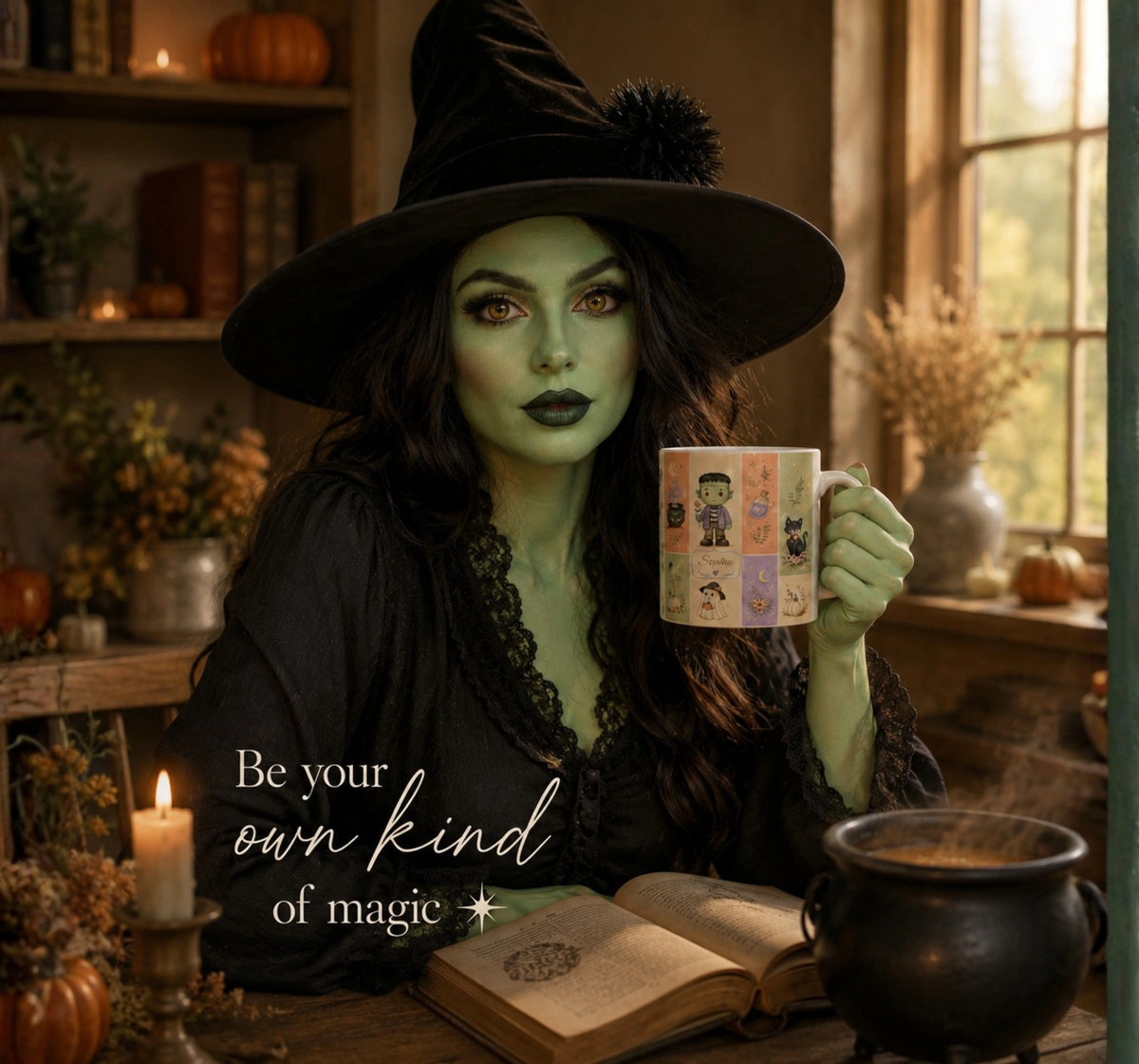 Frankenstein & Friends Halloween Mug