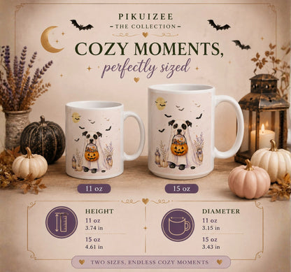 Ghost Dog Halloween Mug