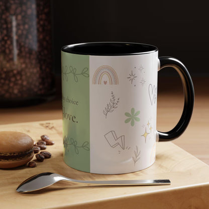 Self-Love Wellness Ceramic Mug | Motivational Inspiration Gift