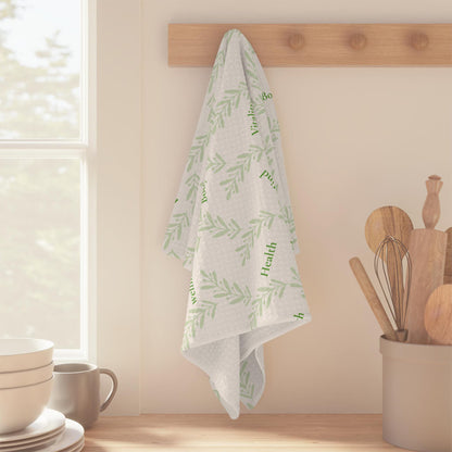 Wellness Tea Towel | Mind Body Soul Health Design