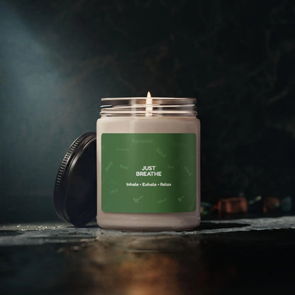 Just Breathe Mindfulness Soy Candle | Wellness Gift