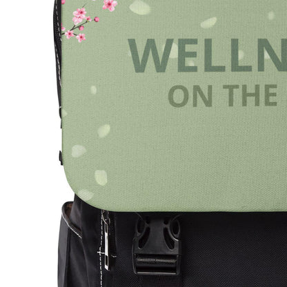 Wellness on the Go Backpack | Floral Mindfulness Design