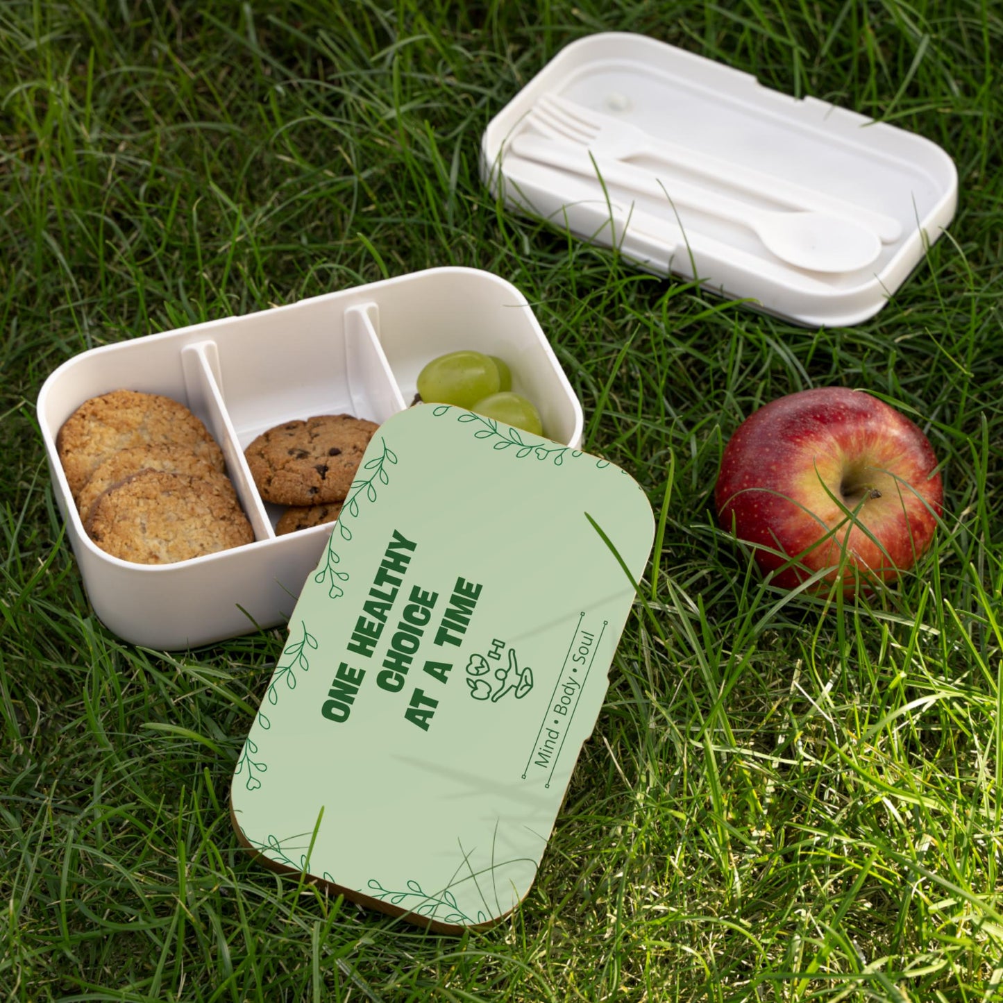 Wellness Mindfulness Bento Lunch Box | Healthy Lifestyle Gift