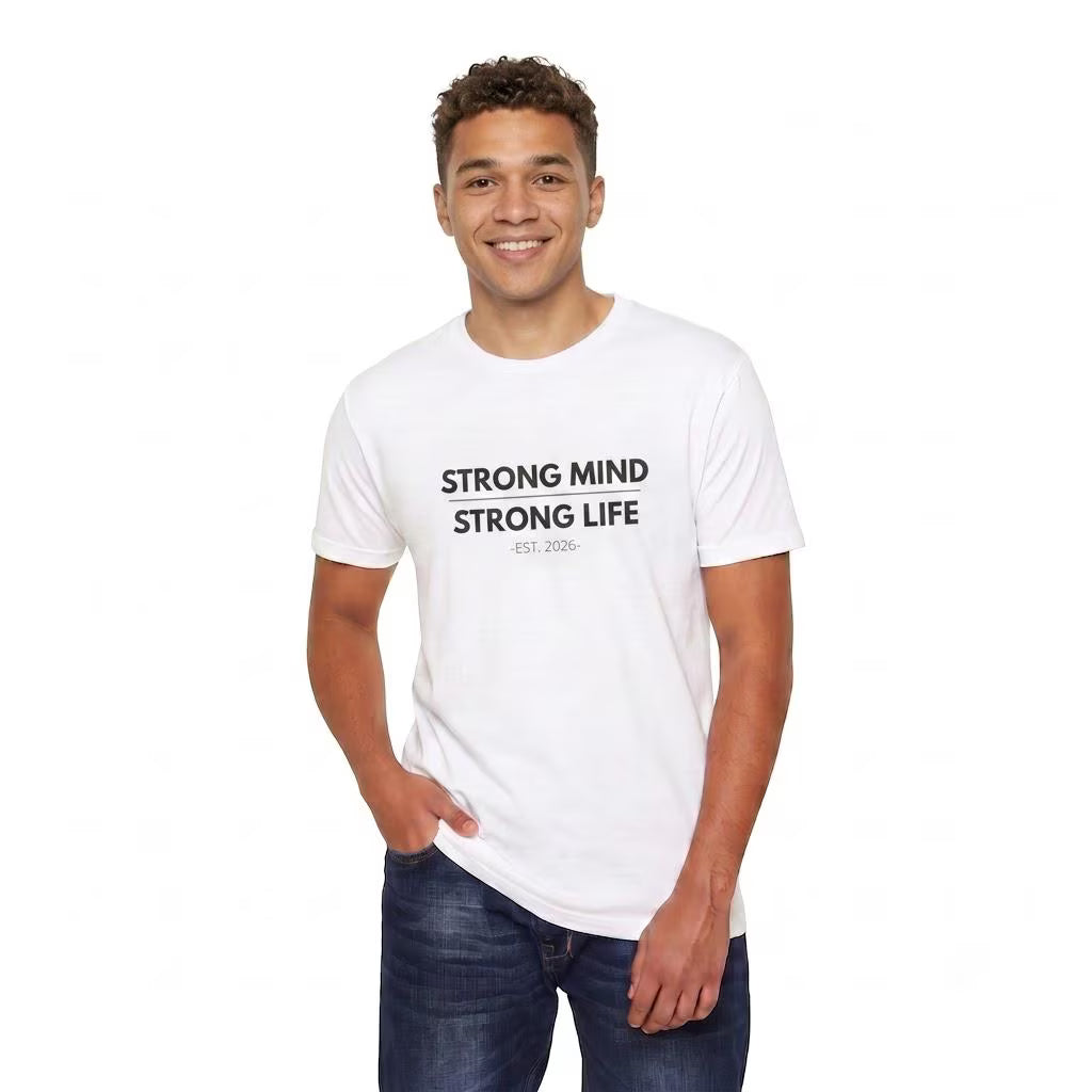 Strong Mind Motivation Unisex Tee | Inspirational 2026