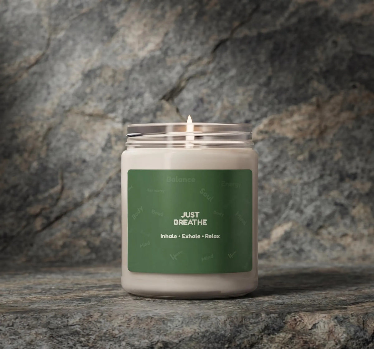 Just Breathe Mindfulness Candle