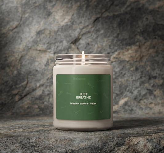 Just Breathe Mindfulness Candle