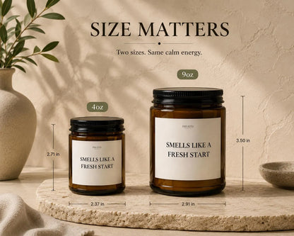 Smells Like A Fresh Start Candle