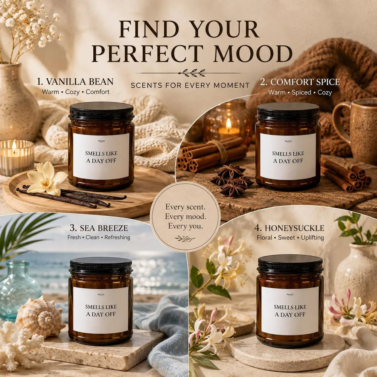 Smells Like A Day Off Candle