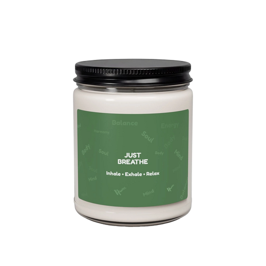 Just Breathe Mindfulness Candle