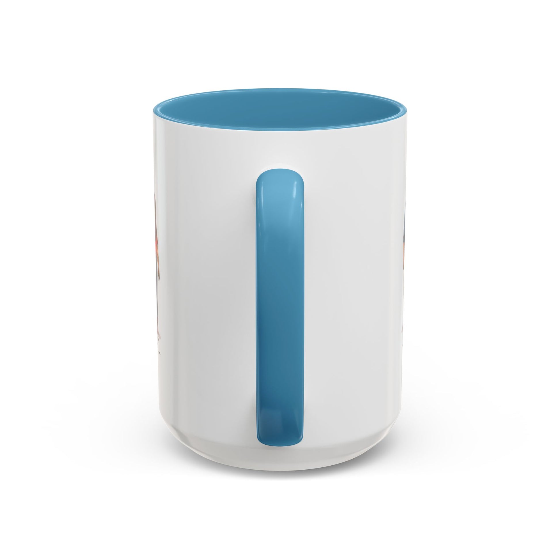 15oz oversized light blue interior mug for daily energy and resilience