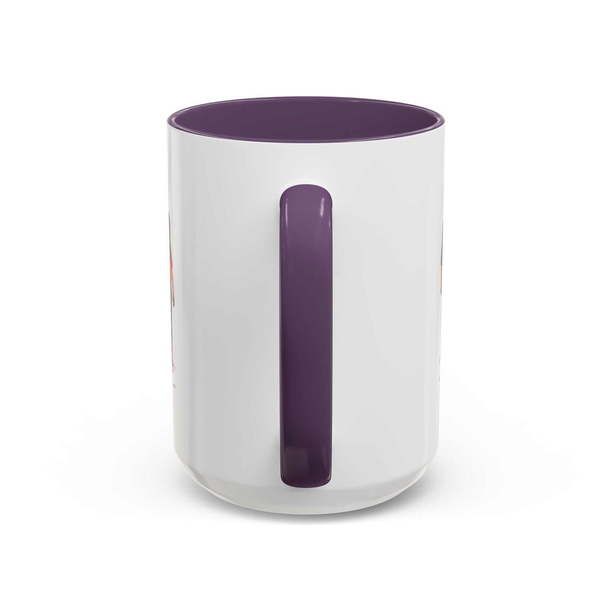 15oz oversized purple interior mug for daily energy and resilience