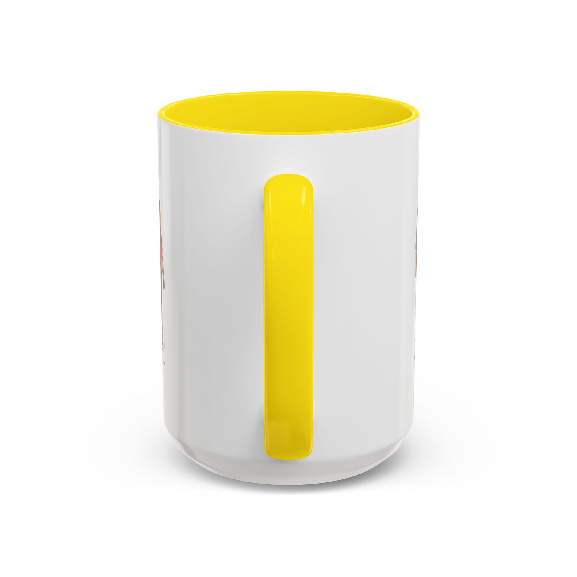 15oz oversized yellow interior mug for daily energy and resilience