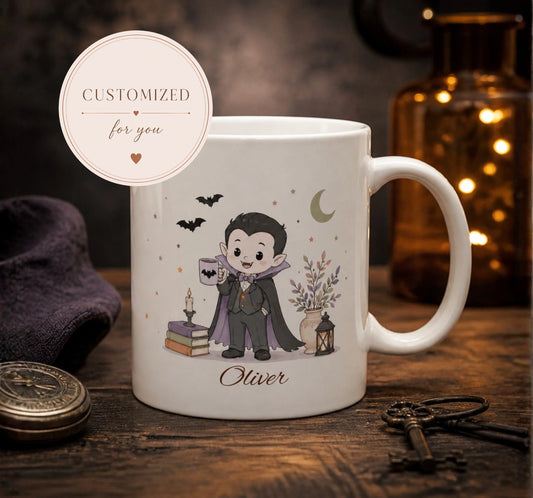Little Vampire Halloween Mug