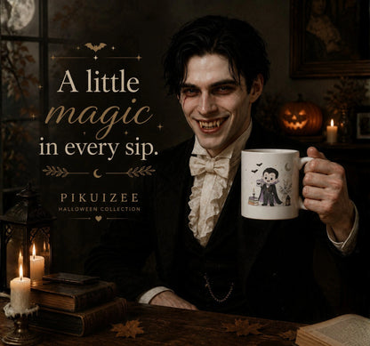 Little Vampire Halloween Mug