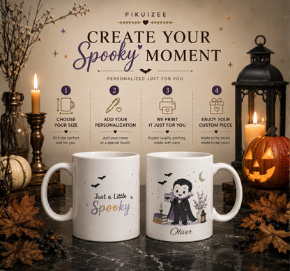 Little Vampire Halloween Mug