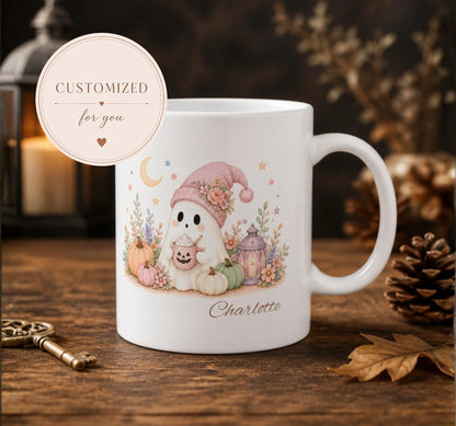 Pastel Ghost Halloween Mug