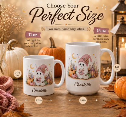 Pastel Ghost Halloween Mug