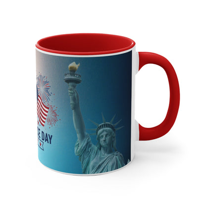 Patriotic Mug - 4th of July Mug - American Flag Mug - Photo 6