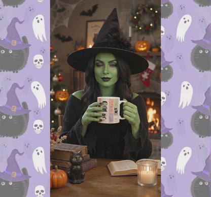 Frankenstein & Friends Halloween Mug