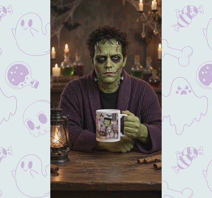 Cute Monster Potion Halloween Mug