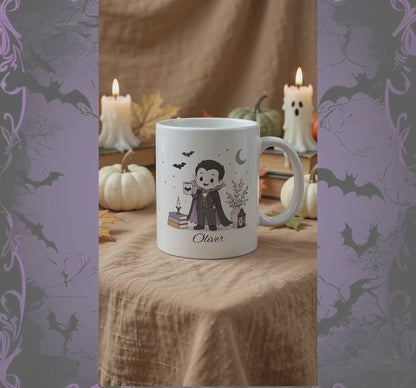 Little Vampire Halloween Mug