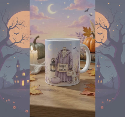 Witchy Scarecrow Halloween Mug