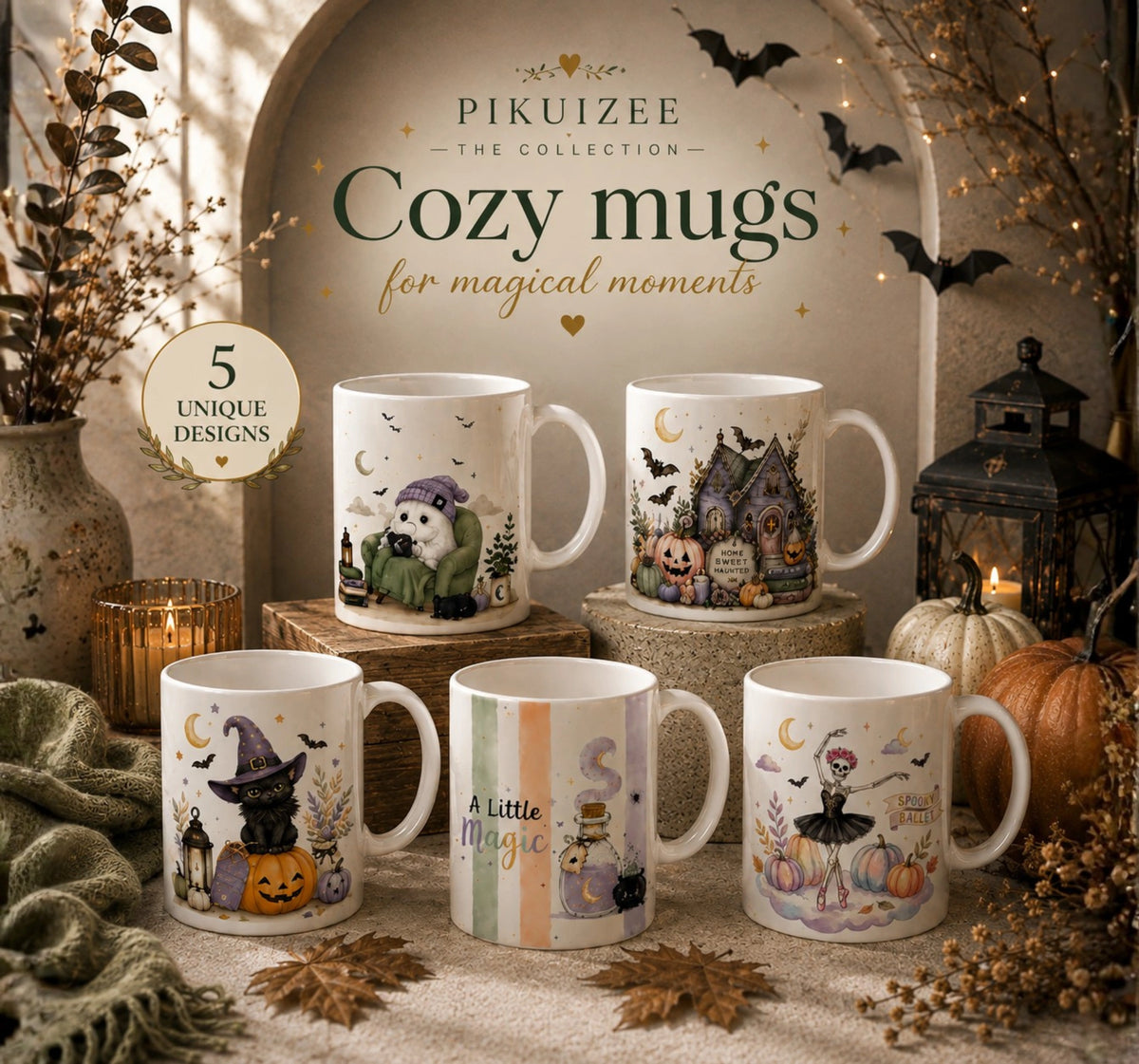 Spooky Ballet Skeleton Mug