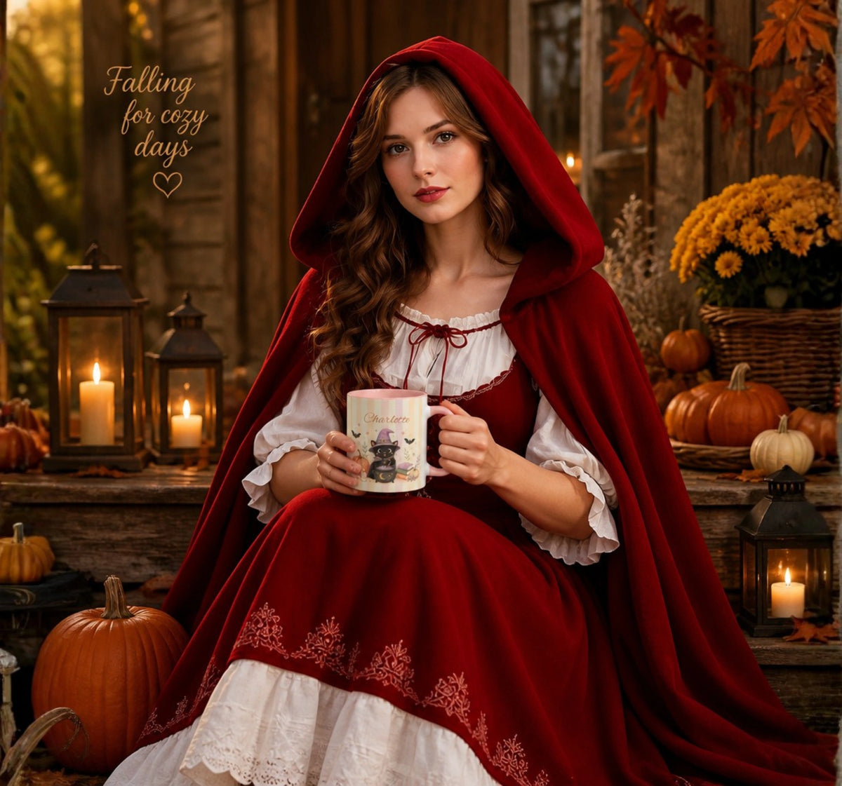 Witch Cat Halloween Mug