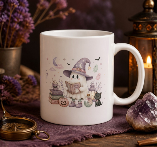 Witch Ghost Halloween Mug - Hero