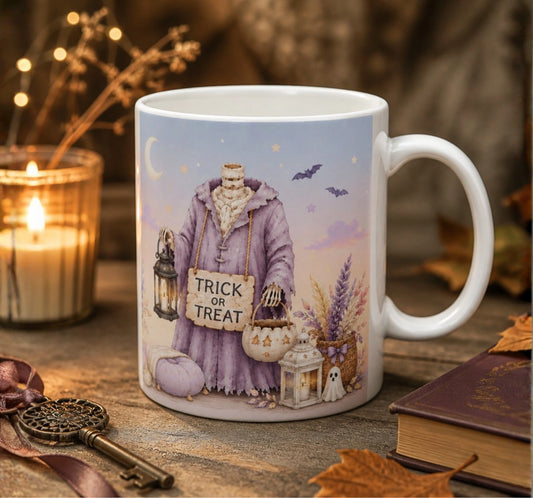 Witchy Scarecrow Halloween Mug