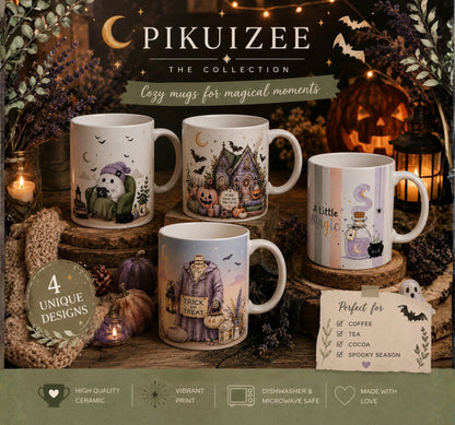 Witchy Scarecrow Halloween Mug
